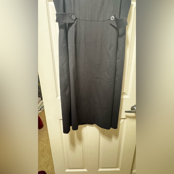 Merona Black Dress with Zipper Back - Picture 2 of 7